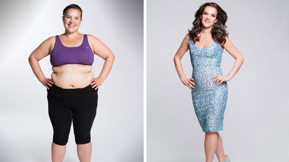 Die Transformation, mit der Alexandra Gregus 2017 „The Biggest Loser“ gewann