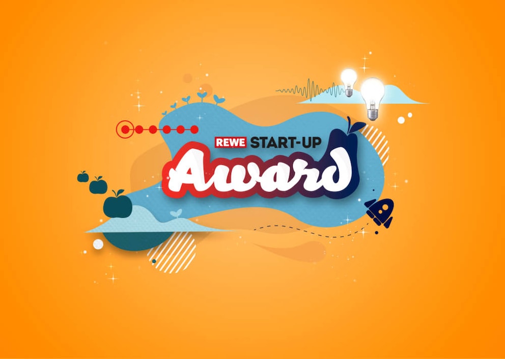 Keyvisual vom REWE Start-up Award
