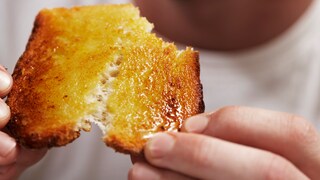 Toastbrot mit Acrylamid