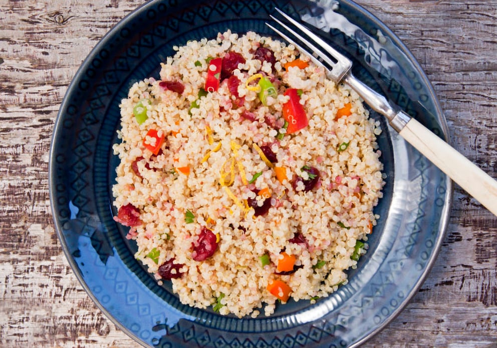 Quinoa als Beispiel für pflanzliches Eiweiß