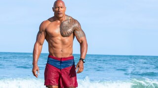 Dwayne „The Rock“ Johnson bei den Dreharbeiten zu Baywatch