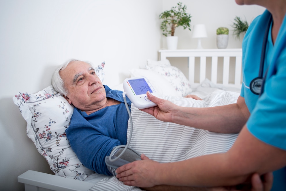 Patient im fortgeschrittenen Alter