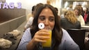 Sara Sievert mit O-Saft