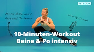 FITBOOK: Beine & Po Workout