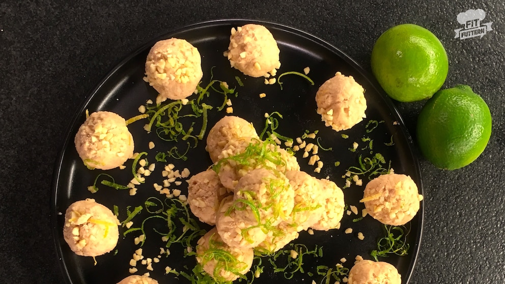 FITfuttern: Vegane Lemon-Mandel-Protein-Balls