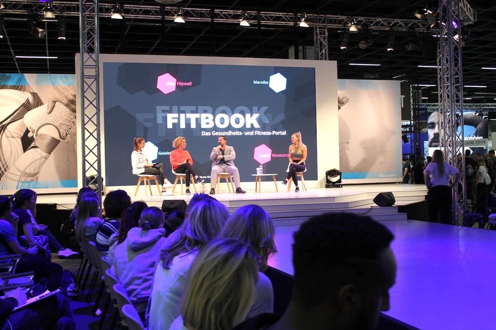  Die FITBOOK-Expertenrunde auf der FIBO