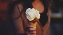 Eis mit Sahne