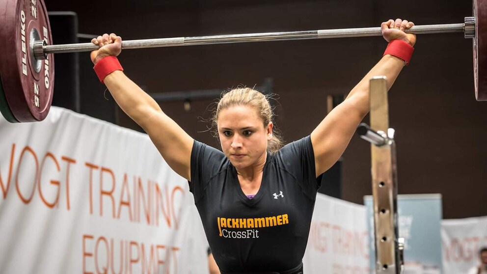 Lisa Eble beim CrossFit
