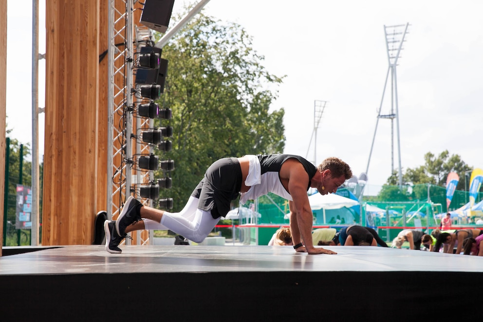  Sebastian Pannek beim FITBOOK Move Jam