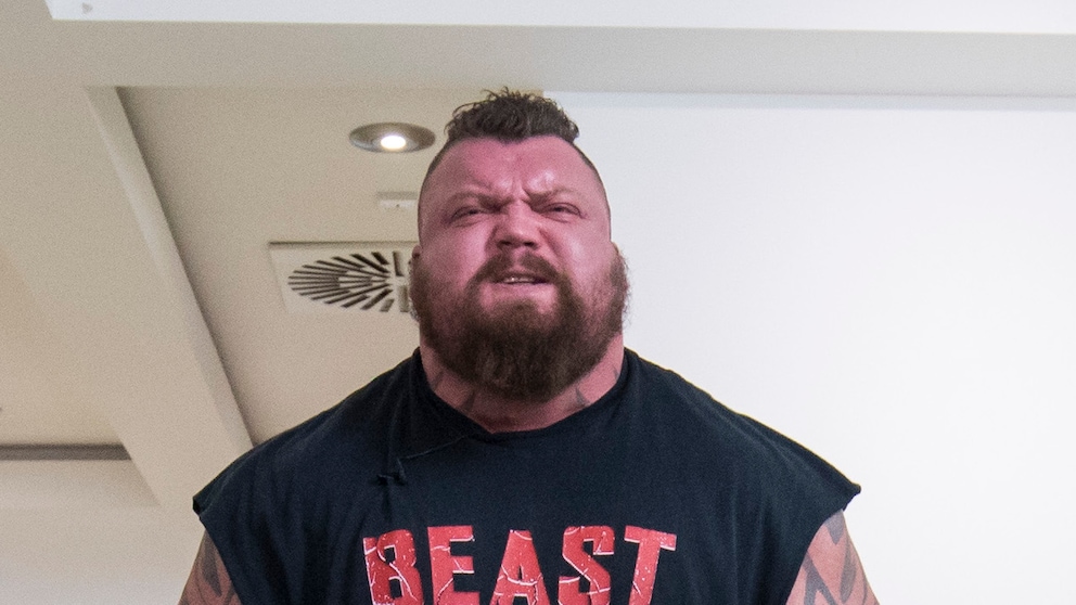 Eddie Hall beim Training