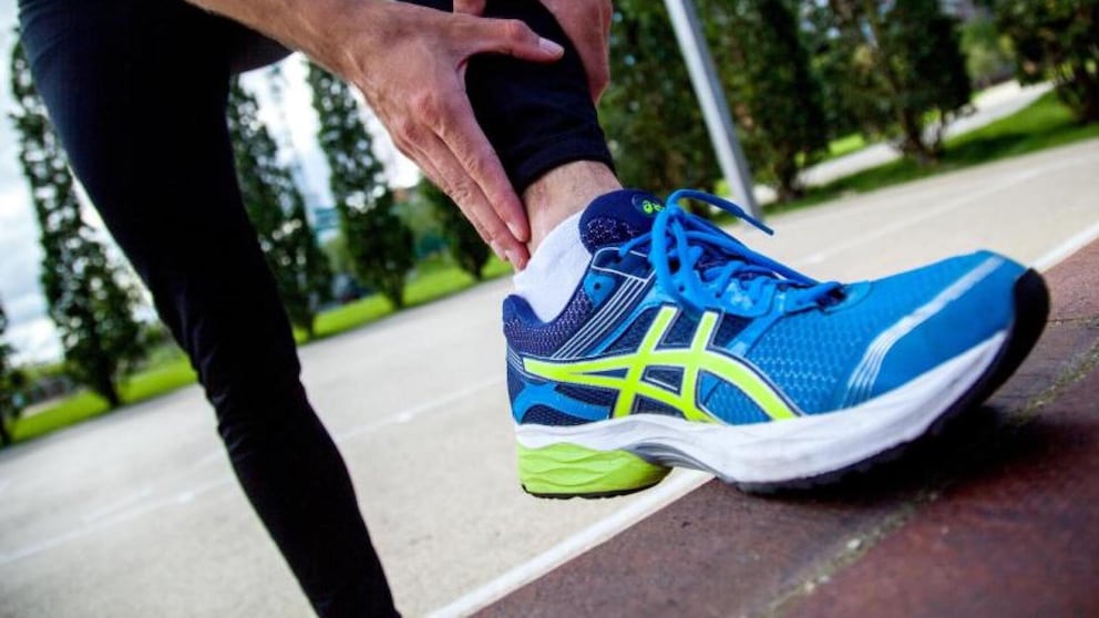 Gereizte Sehne am Fuß