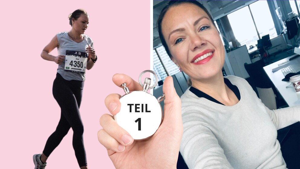 Von der Hobbyläuferin zur Athletin – ob Redakteurin Anna dieser Sprint gelingt?