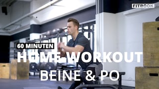 In Teil 3 der Home-Workouts mit Crossfit-Profi Hendrik Senf geht’s um die Beine und den Po