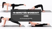 Core-Training: Das 10-Minuten-Workout von Fernanda Brandão