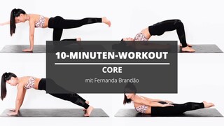 Core-Training: Das 10-Minuten-Workout von Fernanda Brandão