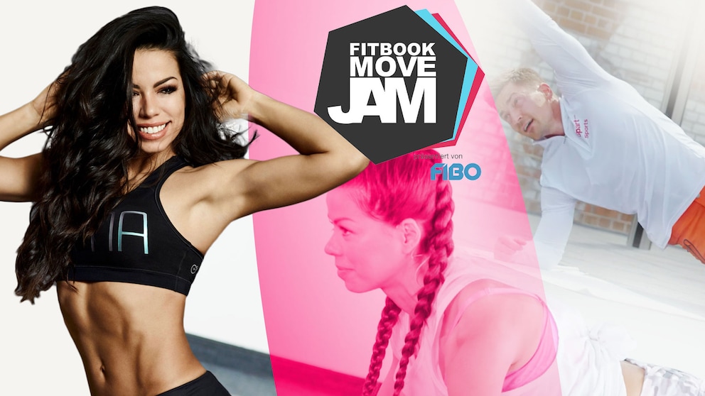 Fernanda Brandão und Philipp Boy baten u.a. beim FITBOOK Move Jam zu schweißtreibenden Workouts. Auch die Entspannung kam nicht zu kurz!