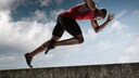 Leistungsathlet beim Sport