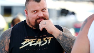 Eddie Hall Fitnesstest