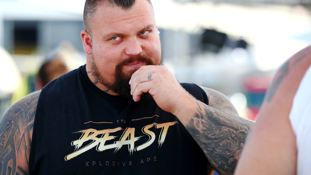 Eddie Hall Fitnesstest