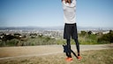 Leggings unter kurzen Sporthosen