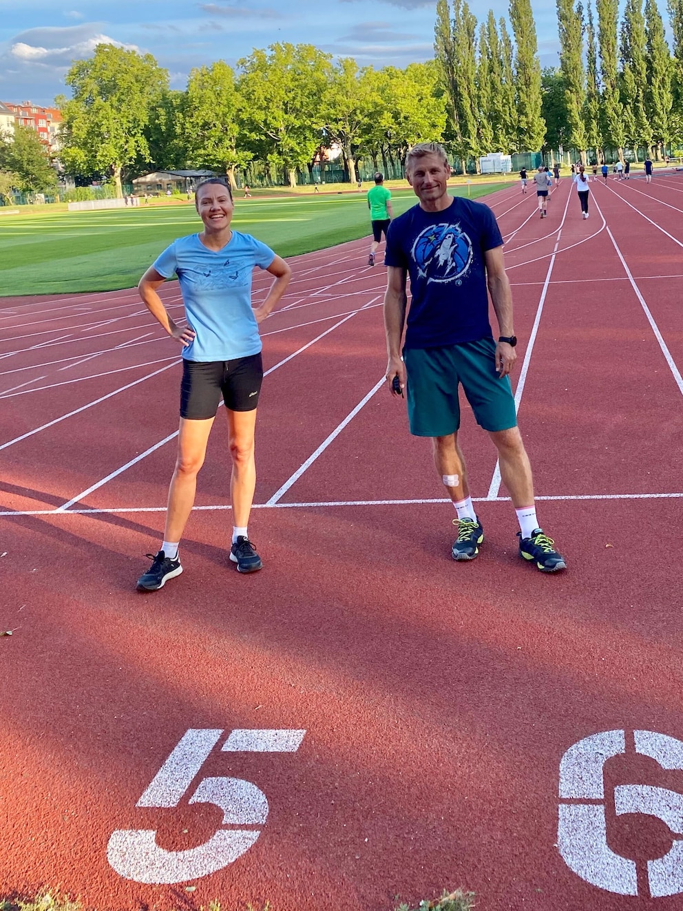 Mit dem Coach: Egidijus Pranckus lebt und arbeitet als 1:1-Athletiktrainer in Berlin