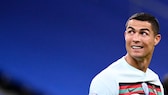 Cristiano Ronaldo am 11. Oktober im Stade de France in Saint-Denis bei Paris – zwei Tage später wurde er positiv auf Corona getestet