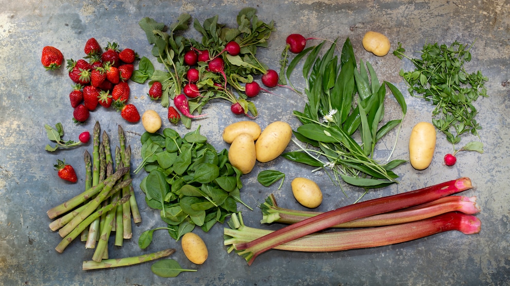 Variation an Gemüse: gesund, aber u. U. Oxalat-haltig