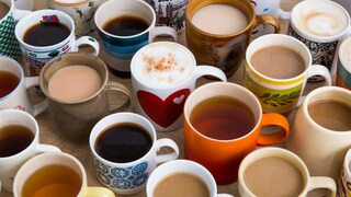 Kaffee- und Teetassen