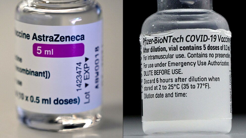 Kombination AstraZeneca und BioNTech
