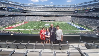 Nate Carroll im MetLife Stadium in New Jersey (USA)