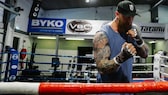 Hafthor Björnsson im Boxring