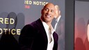 Dwayne Johnson auf der „Red Notice“-Premiere