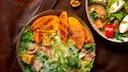 Whole30-Diät: Teller mit Essen