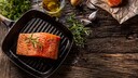 Lebensmittel für gute Laune: Lachssteak