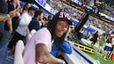 Wiz Khalifa bei einem Sport-Event