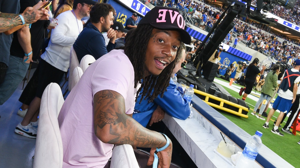 Wiz Khalifa bei einem Sport-Event