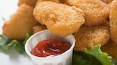Chicken Nuggets Test: Chicken Nuggets mit Ketchup