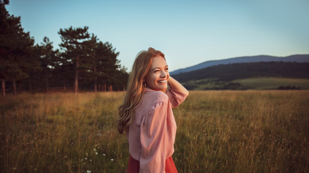 attraktivität immunsystem: Attraktive Frau