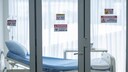Omikron Vitamin D: Corona-Isolierstation in einem Krankenhaus