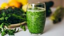 heilfasten vorbereitung: Grüner Gemüsesaft