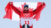 max parrot lymphdrüsenkrebs: Max Parrot bei Olympia mit der kanadischen Flagge