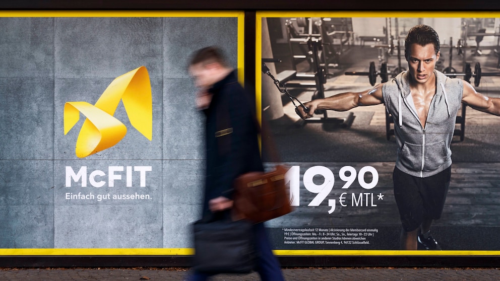 preiserhöhung mcfit: Werbung von McFit