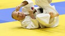 Putin schwarzer G&uuml;rtel: Putin beim Judo-Training in Sotschi