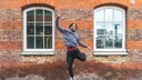 Sport Männlichkeit: Mann tanzt