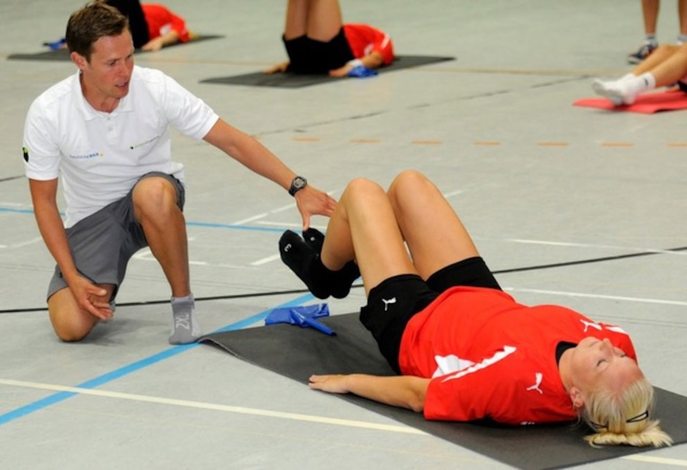 Sascha Wingenfeld beim Coaching