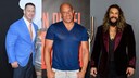 Fast and Furious 10 muskelpakete: Jon Cena, Vin Diesel und Jason Momoa