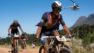 georg egger mountainbike training: Georg Egger beim Cape Epic 2022