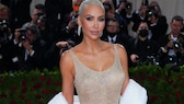 kim kardashian diät: Kim Kardashian bei der Met Gala 2022