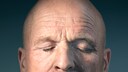 nickerchen alzheimer: Mann mit geschlossenen Augen