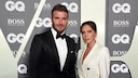 David Victoria Beckham Plank-Challenge